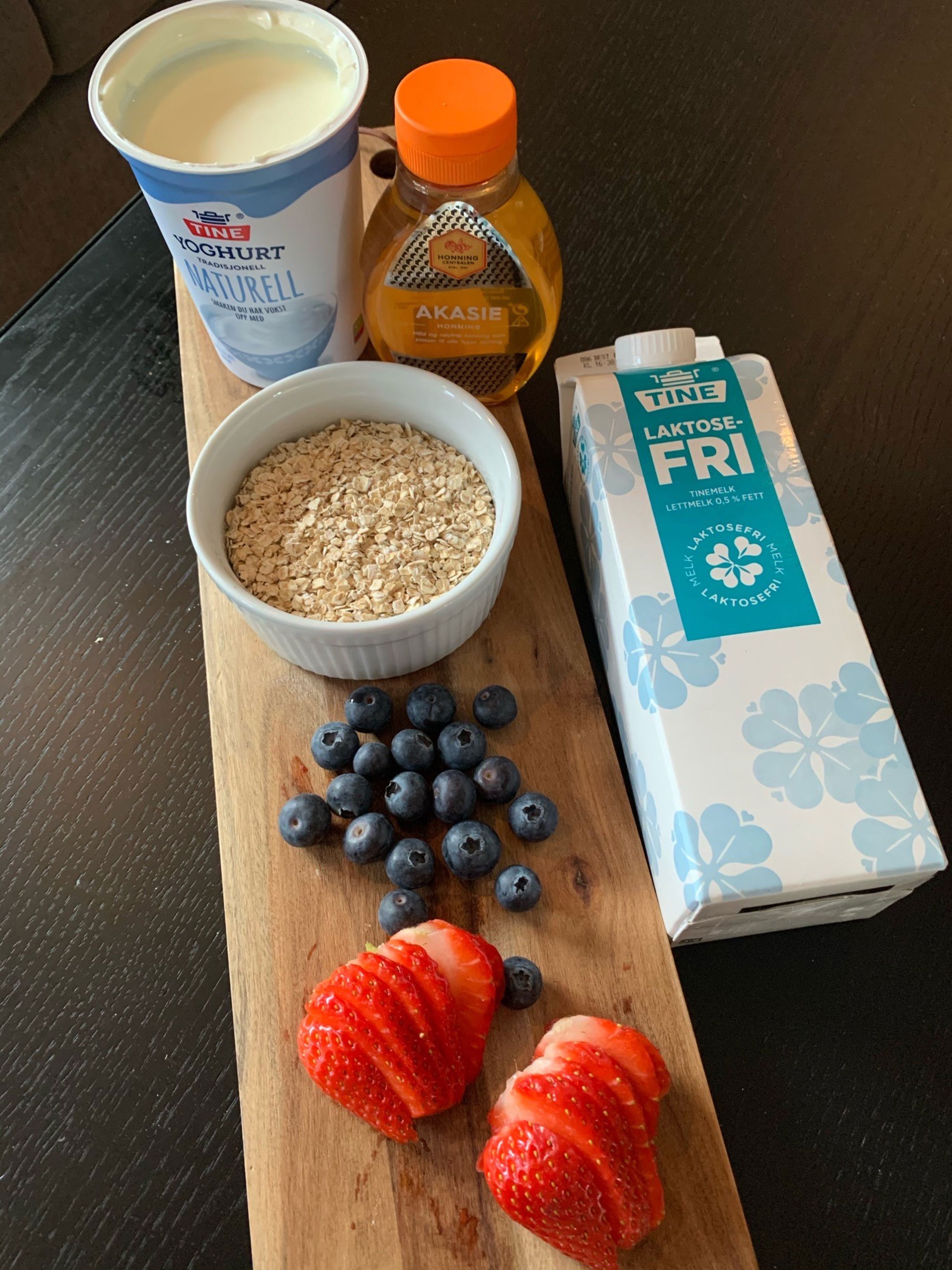 Anne-Line kjøleskapsgrøt Anne-Line kjøleskapsgrøt